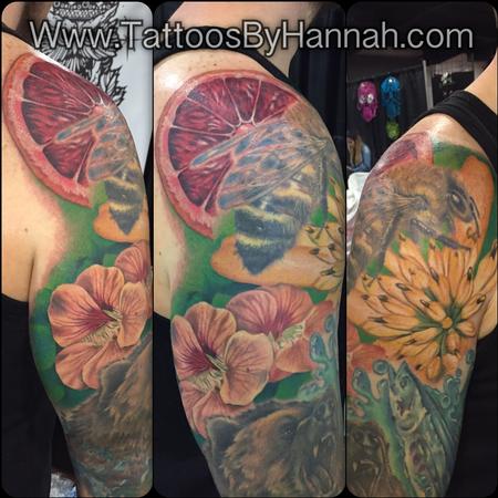 Tattoos - nature sleeve - 116293